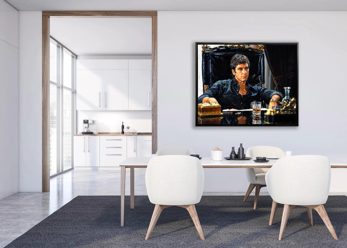 Scarface art - Canvas Print Wall Art Decor-Scene Movie by Gtaart.ca