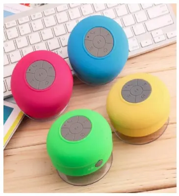 Bluetooth Shower Speaker - Red/Pink by Savoy Active