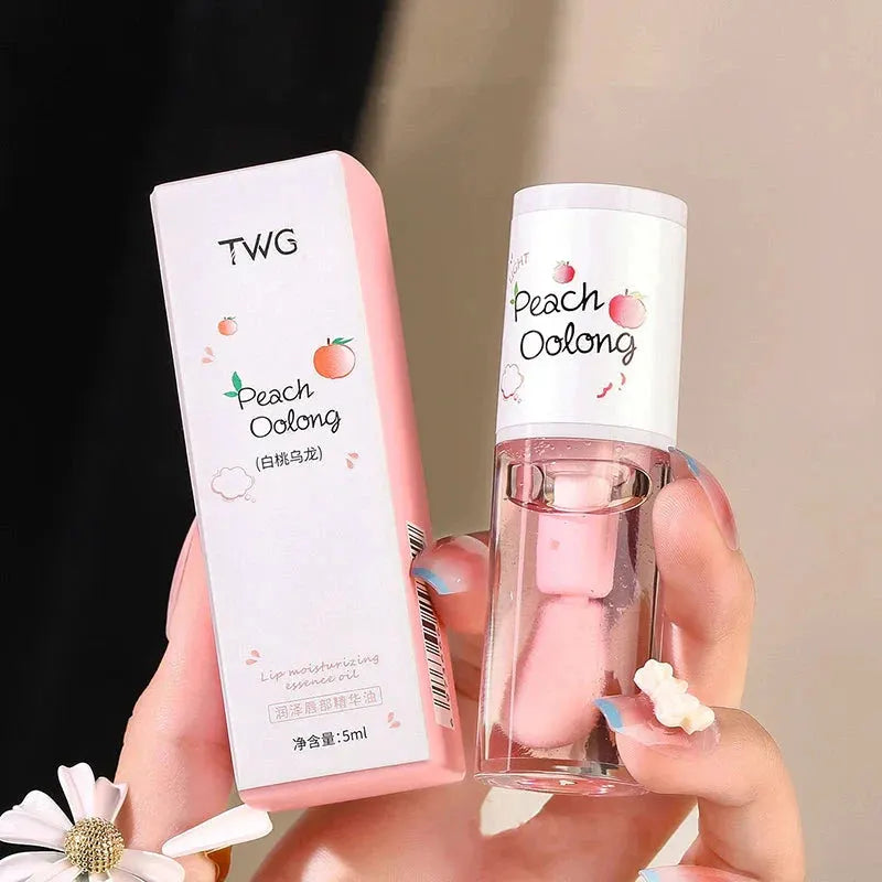 Make Up Korean Beauty Cosmetics Lip Ink Gloss Labial Lips Moisturizer Jelly Lipstick Bright Oil Moisturizing Balm Big Lip Brush by MEIGR Cosmetic Store
