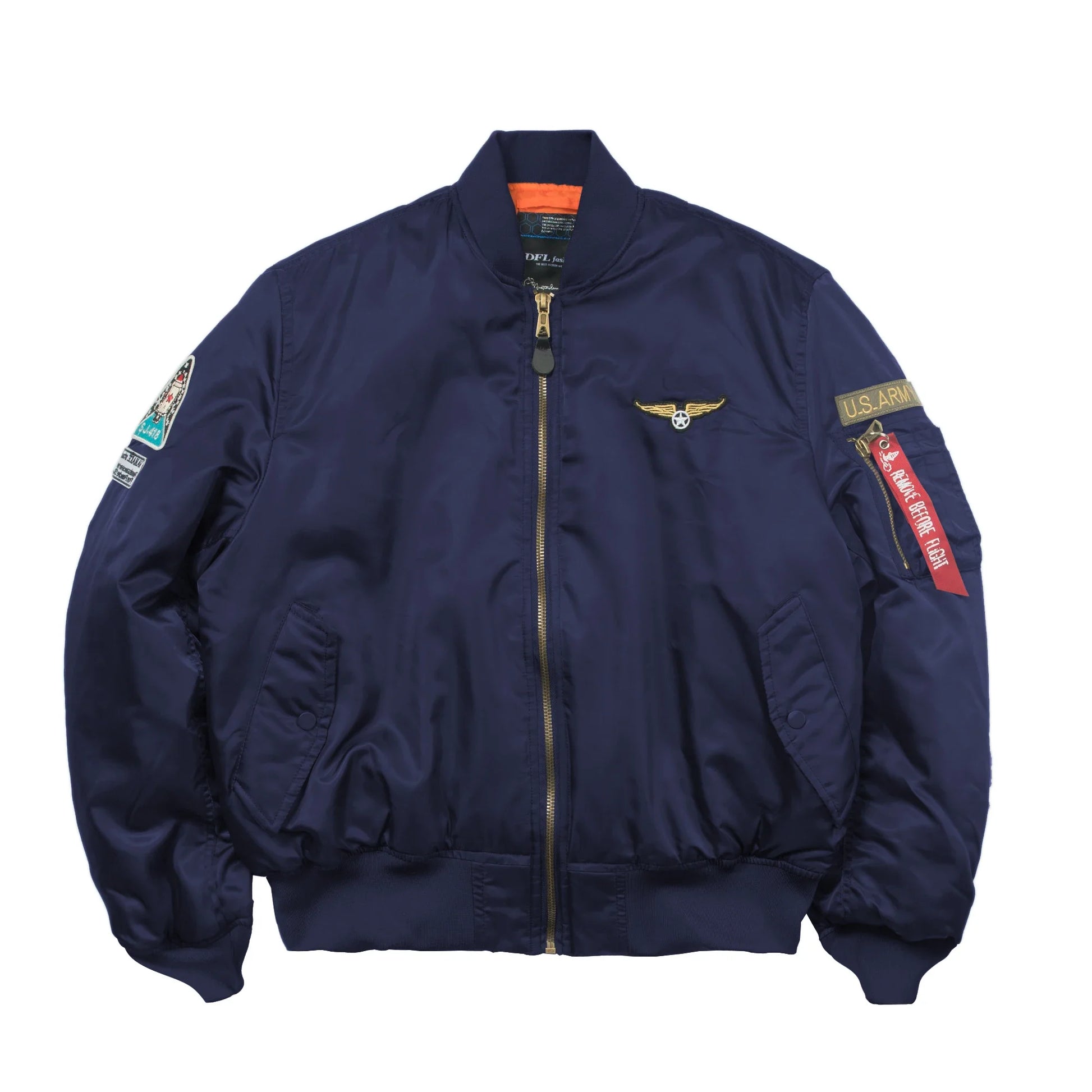 Men's Bomber Jacket Casual Fall Winter Military Jacket and Coats Outwear-0