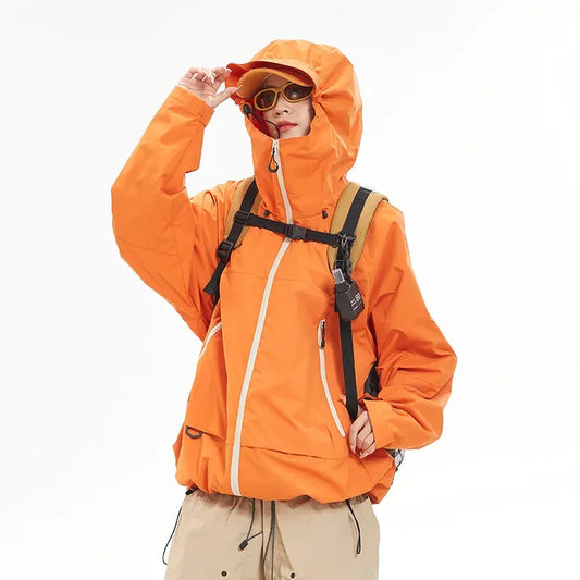 Unisex Waterproof Windproof Hiking Jacket for Outdoor Activities by Vimost Shop
