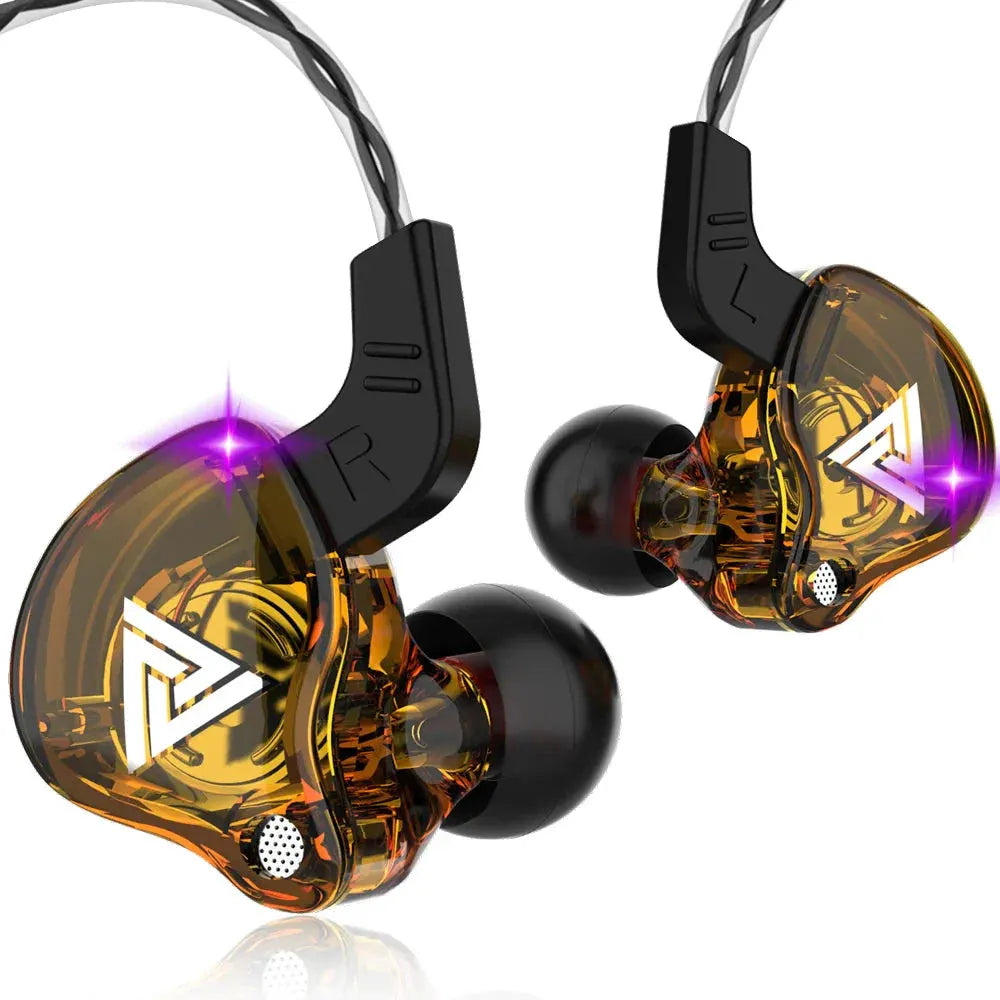 3.5mm Cable Wired Earphones QKZ AK6 HiFi Sound Quality Earphone With Wire Gaming Headset Gamer Headphones Bass Cheap Sale Earbud by KELIXIN Global Store