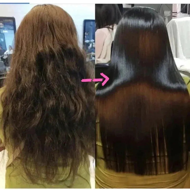 Magical Keratin Hair Mask 5 Seconds Repair Damaged Frizzy Hair Soft Smooth Shiny Nutrition Deep Moisturize Nourishing Hair Care by PWYUMAN-6 Pro Store