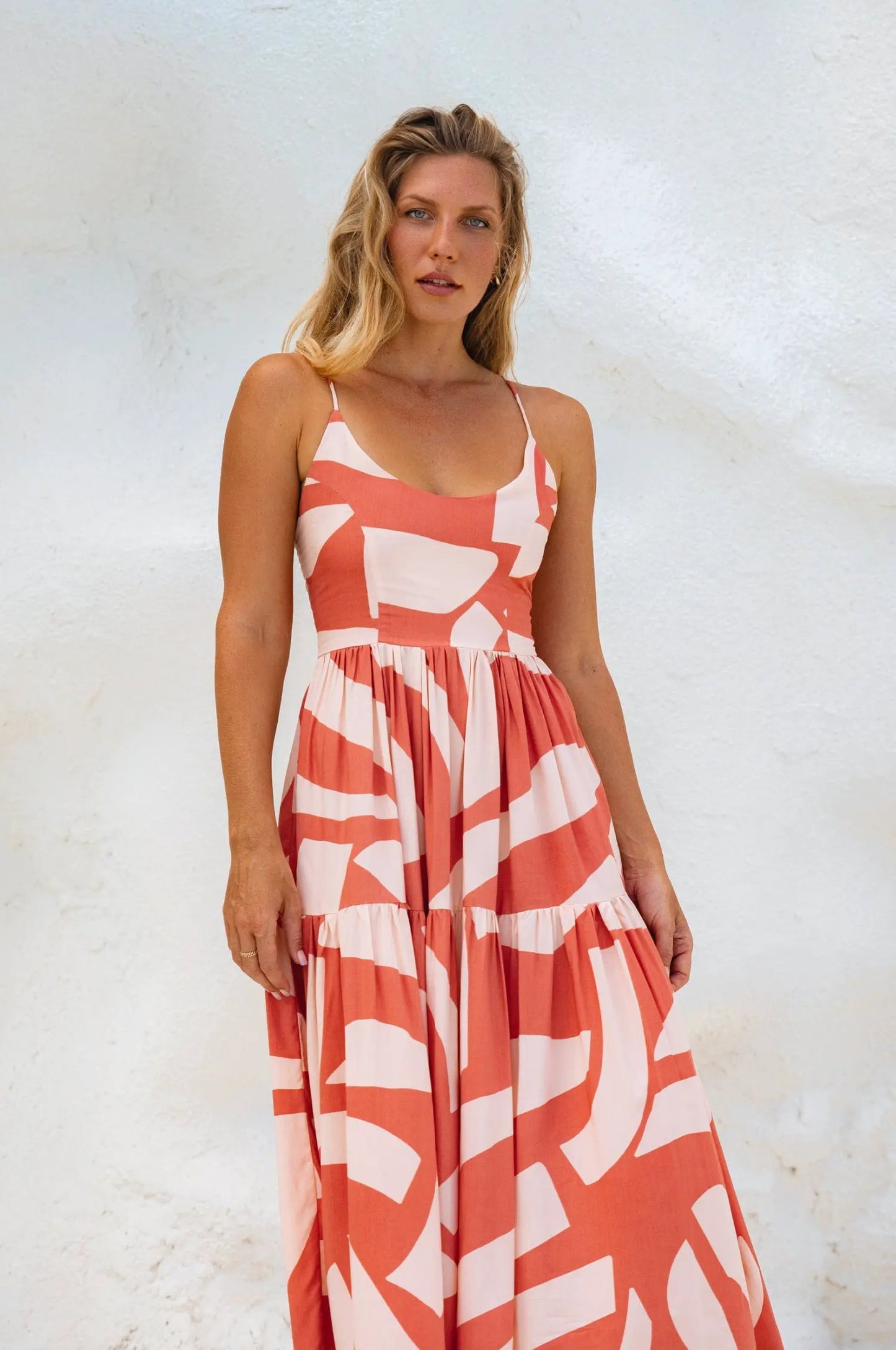 Sea Dreamer Strappy Midi Dress by ELF
