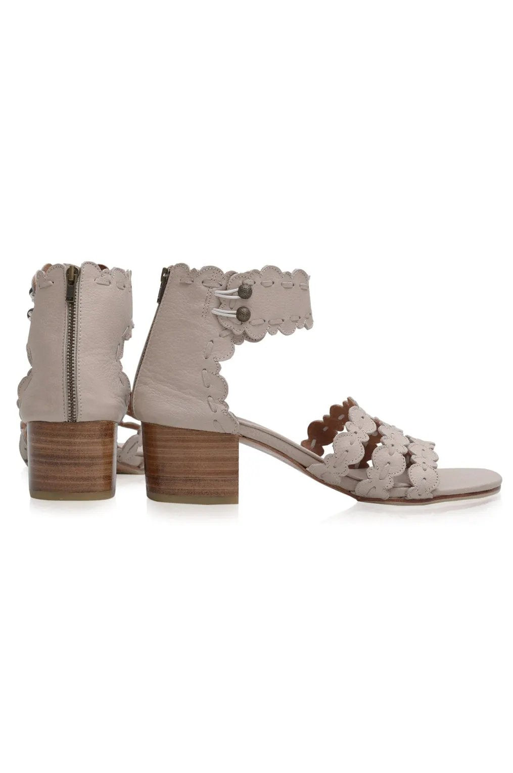 Seaside Block Heel Sandals by ELF