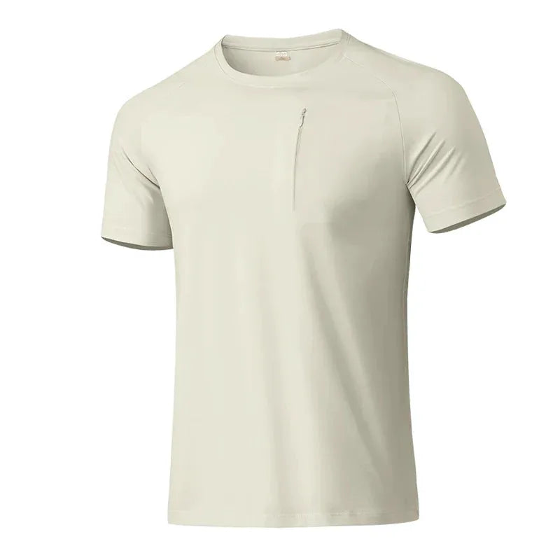 T-Shirt Short Sleeved T-Shirt Cooling Short Sleeve Tee by Vimost Shop
