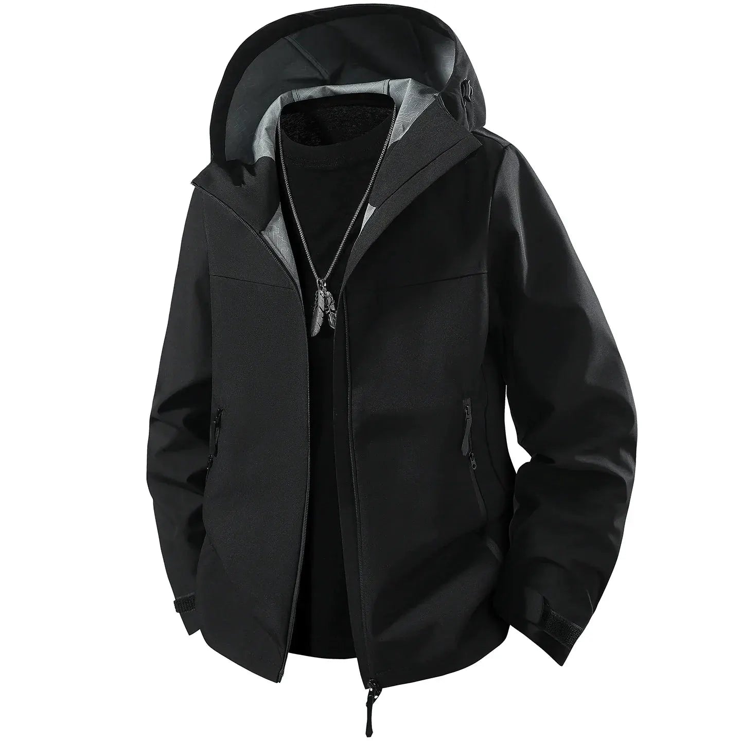 Unisex Waterproof Oil-Resistant Hiking Jacket for Outdoor Use by Vimost Shop