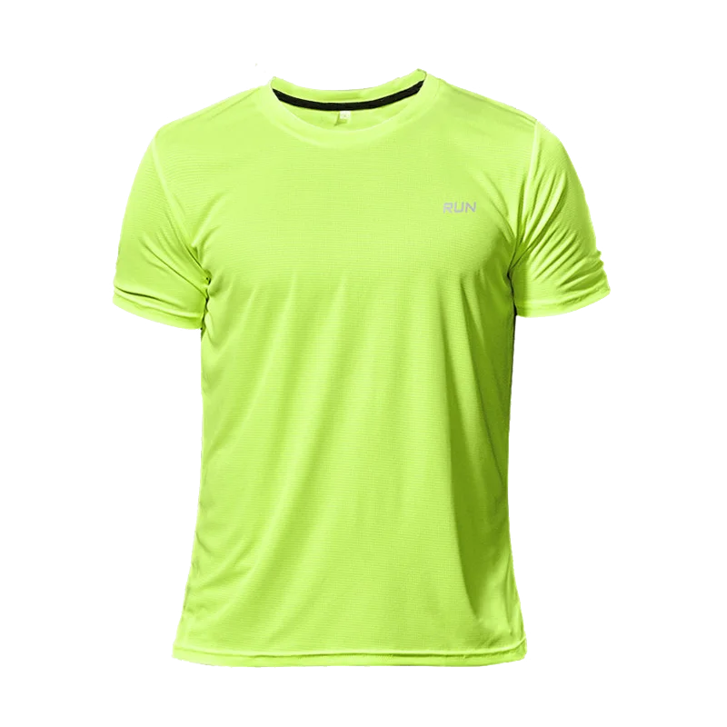 Mens Long and Short Sleeve Ice Silk Quick Dry Sports Top for Running Gym Hiking and Outdoor Training-7
