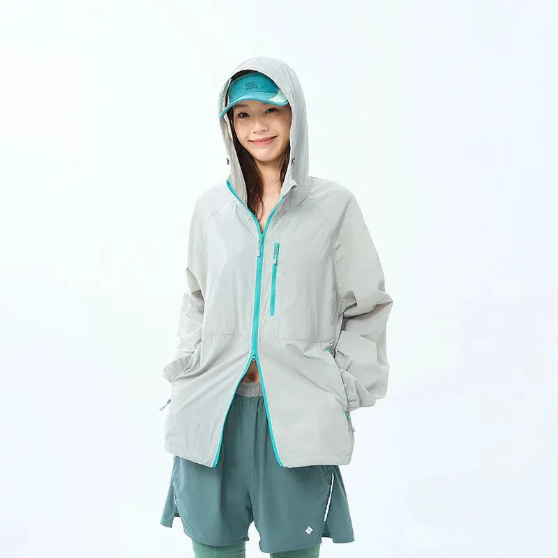 Lightweight Hooded Hiking Windbreaker Jacket for Trail Wear by Vimost Shop
