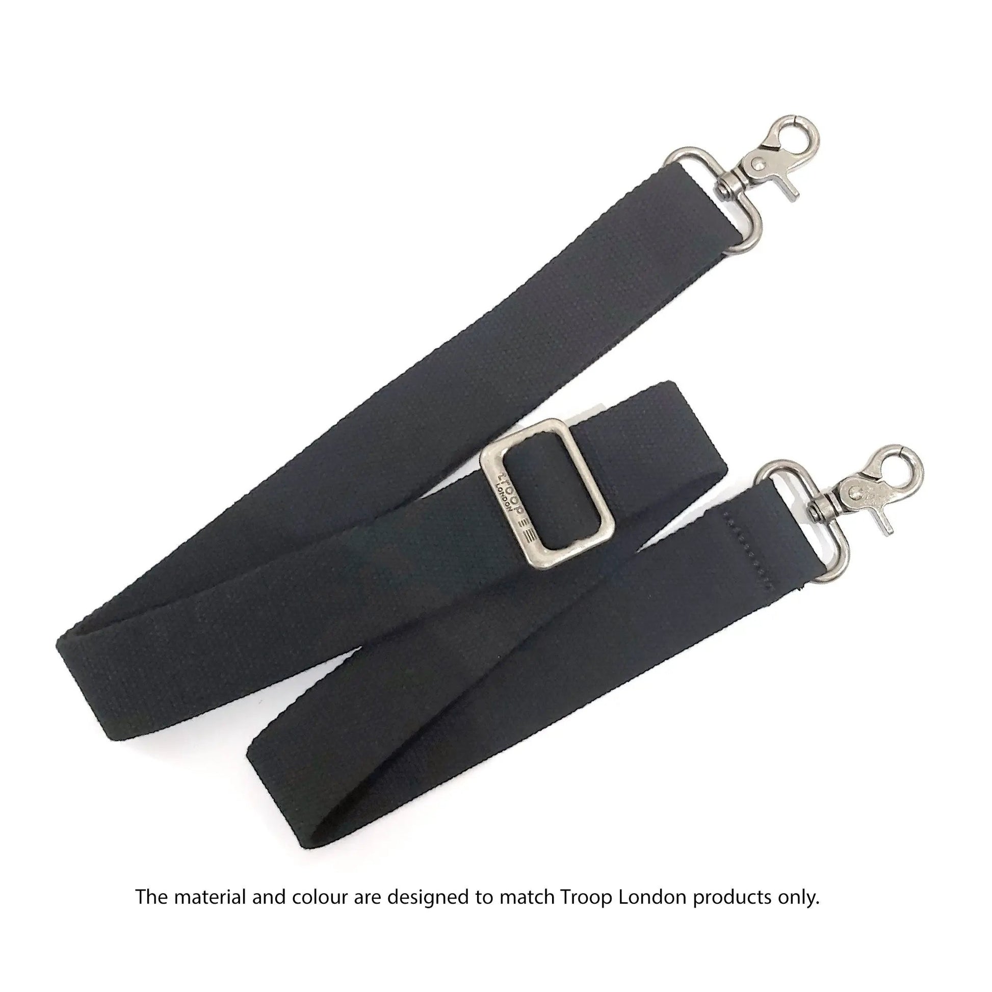 Detachable Adjustable Canvas Shoulder Strap by Troop London