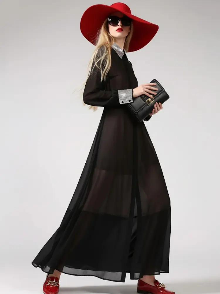 Silver Eclipse Maxi • SOHO New Collection BYMANYC ® New York by BYMANYC ® New York