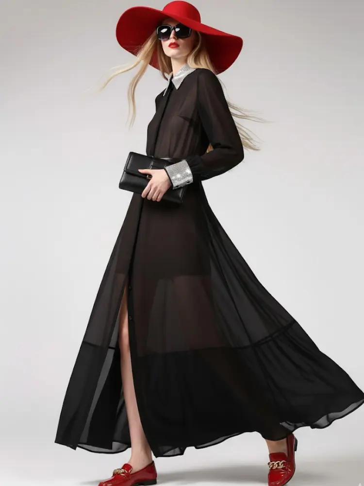 Silver Eclipse Maxi • SOHO New Collection BYMANYC ® New York by BYMANYC ® New York