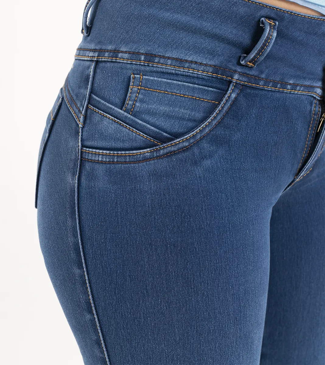 PUSH UP JEAN MHS0070 by Shape Up