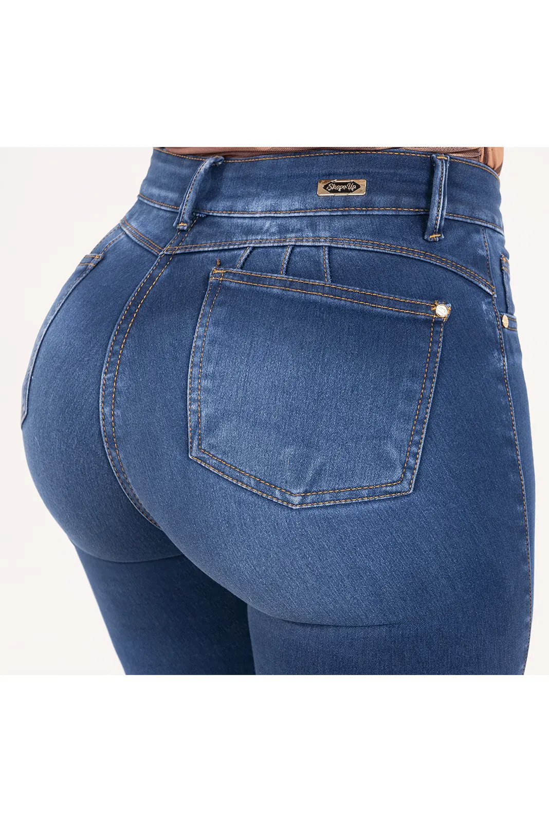 PUSH UP JEAN MHT12410 by Shape Up