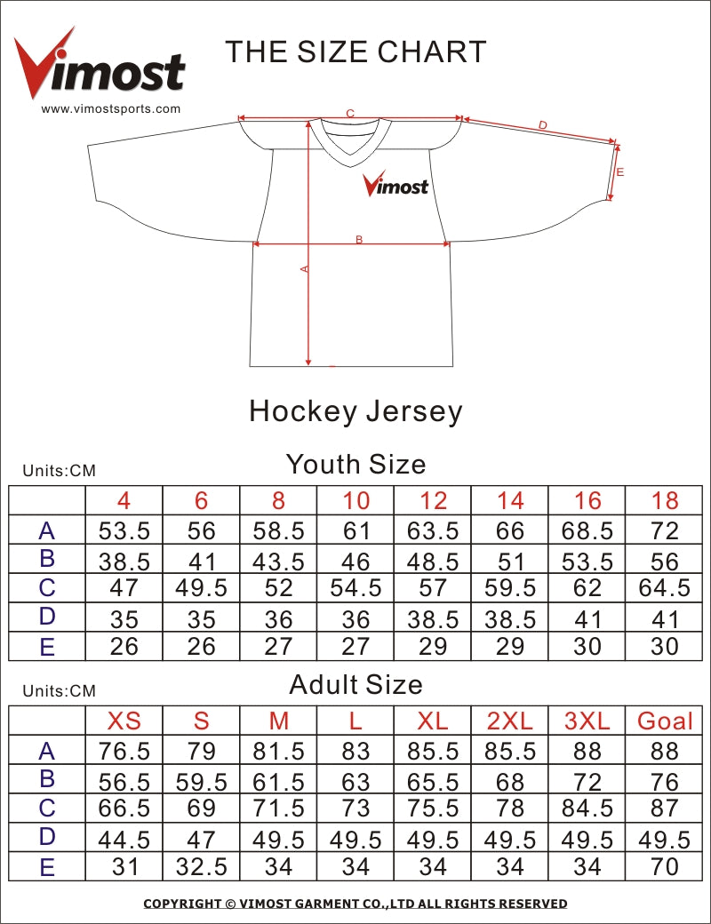 Custom White Space Ranger Ice Hockey Jersey-2