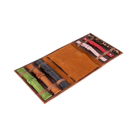 Triple Watch Band Leather Organizer by TORONATA