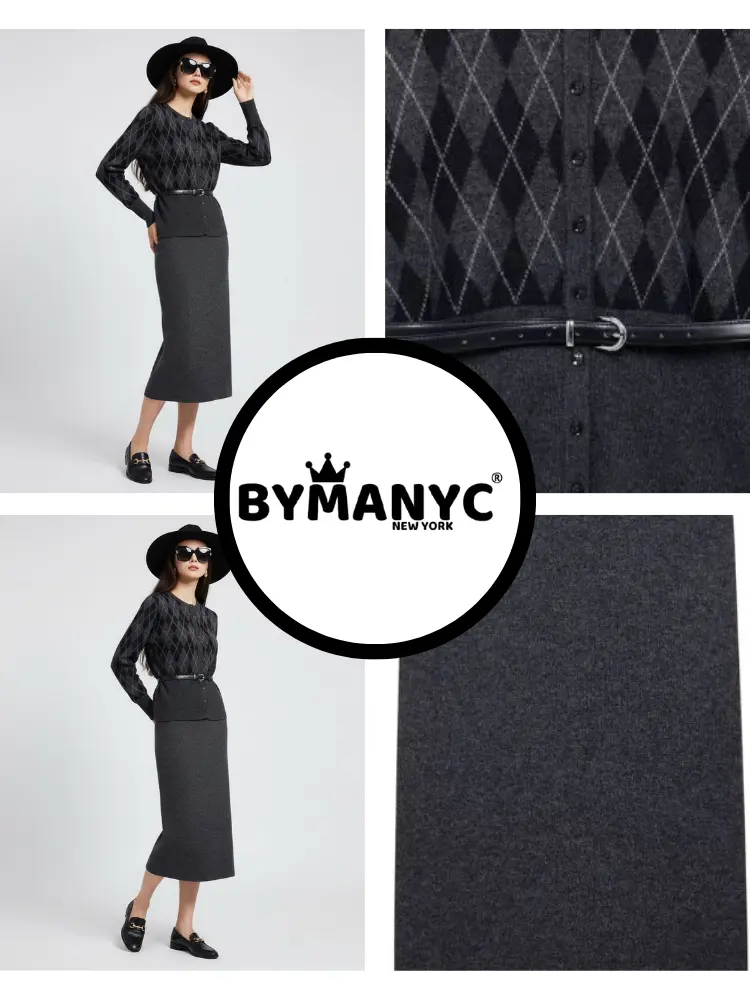 Skirt and Jacket Set UPPER EAST SIDE NYFW New Colecction BYMANYC ® New York by BYMANYC ® New York