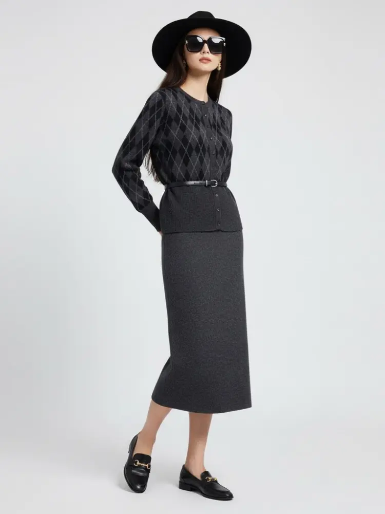 Skirt and Jacket Set UPPER EAST SIDE NYFW New Colecction BYMANYC ® New York by BYMANYC ® New York