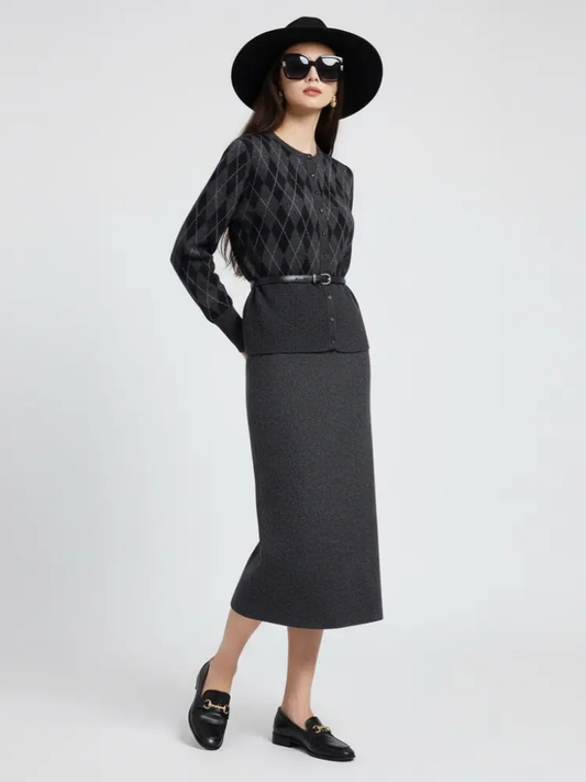 Skirt and Jacket Set UPPER EAST SIDE NYFW New Colecction BYMANYC ® New York by BYMANYC ® New York