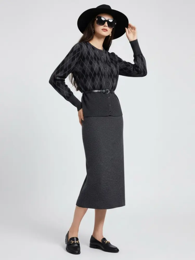Skirt and Jacket Set UPPER EAST SIDE NYFW New Colecction BYMANYC ® New York by BYMANYC ® New York