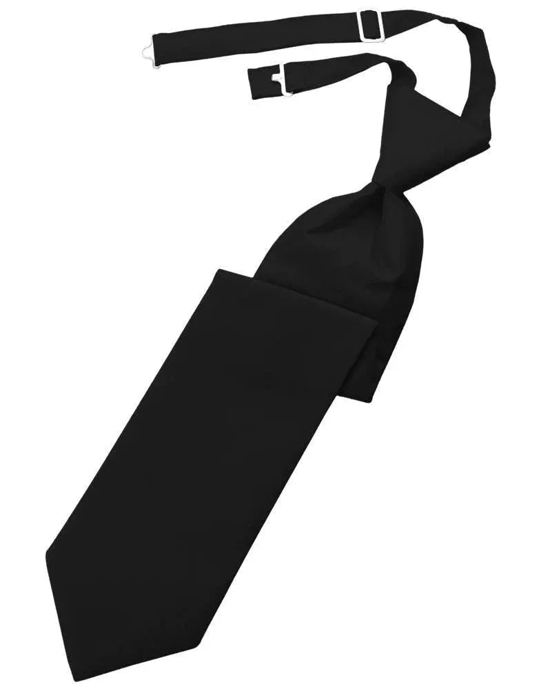 Solid Twill Kids Necktie by Tux-USA