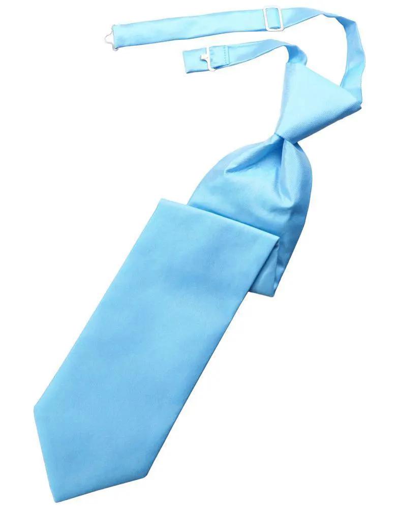Solid Twill Kids Necktie by Tux-USA