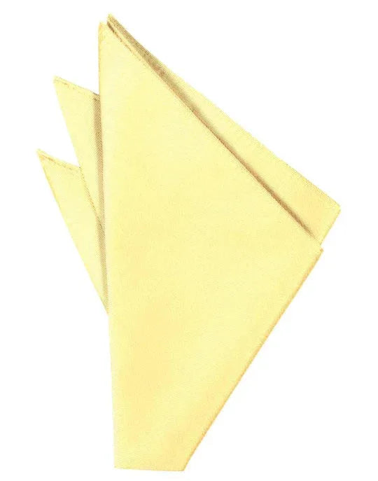 Solid Twill Pocket Square by Tux-USA