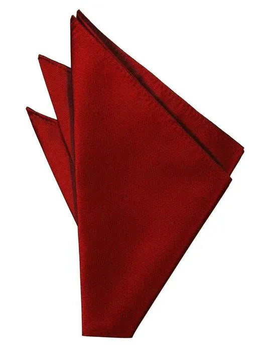 Solid Twill Pocket Square by Tux-USA