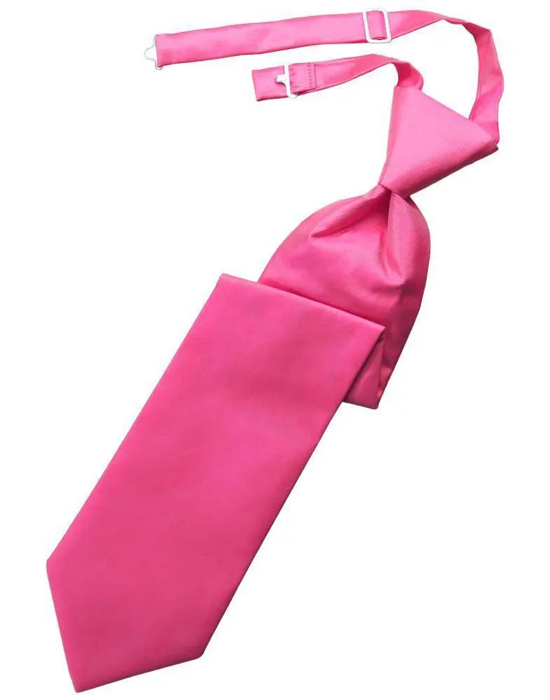 Solid Twill Kids Necktie by Tux-USA