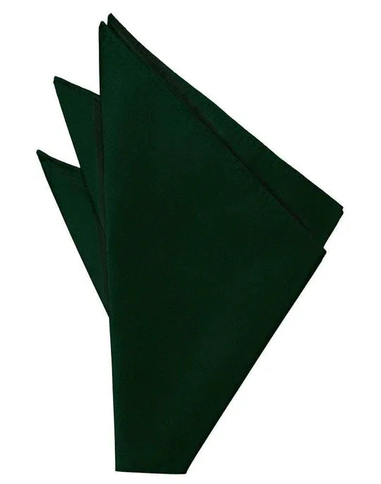 Solid Twill Pocket Square by Tux-USA