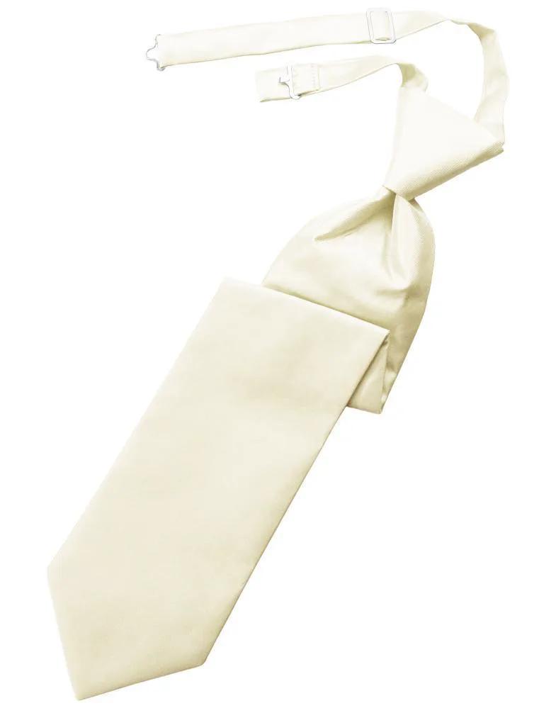 Solid Twill Kids Necktie by Tux-USA