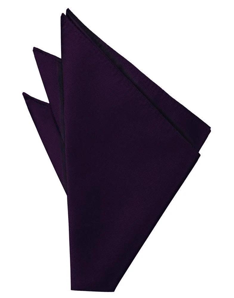 Solid Twill Pocket Square by Tux-USA