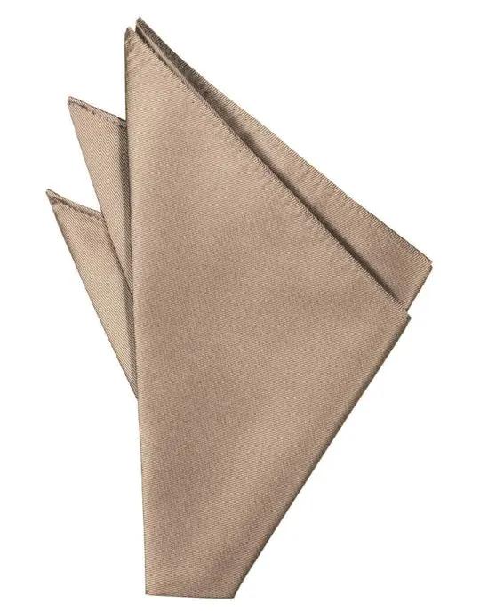 Solid Twill Pocket Square by Tux-USA