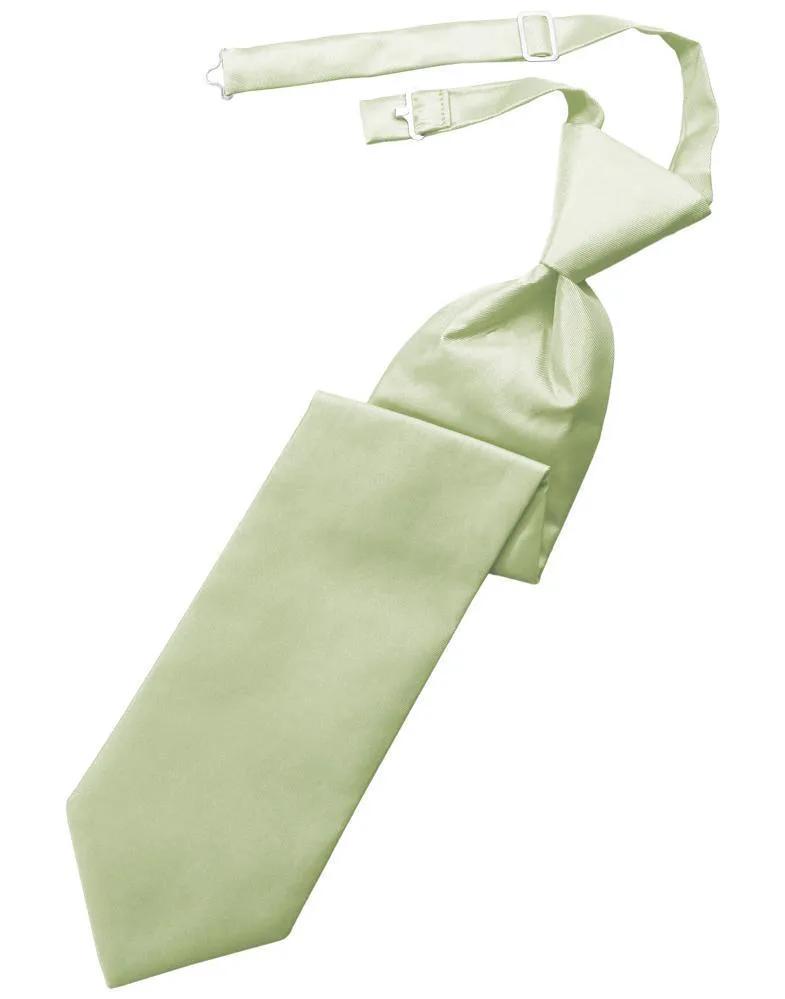 Solid Twill Kids Necktie by Tux-USA