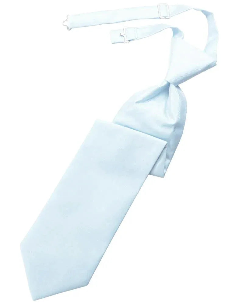 Solid Twill Kids Necktie by Tux-USA
