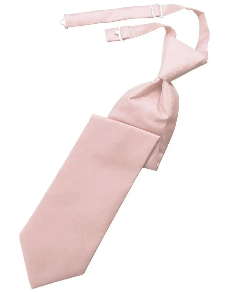 Solid Twill Kids Necktie by Tux-USA