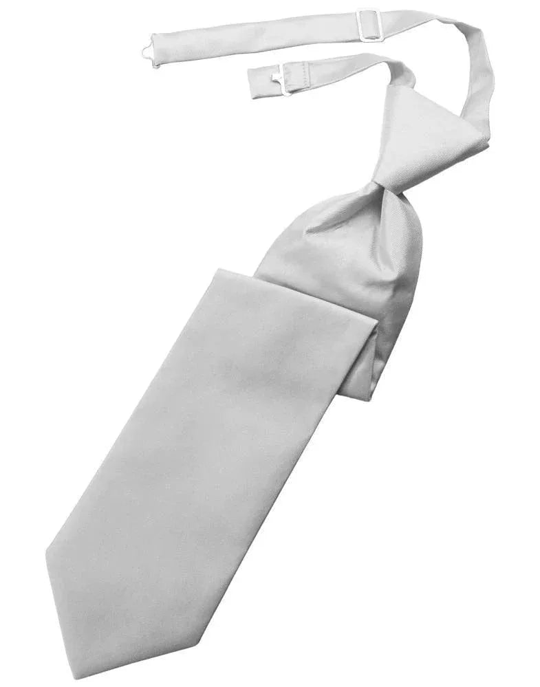 Solid Twill Kids Necktie by Tux-USA