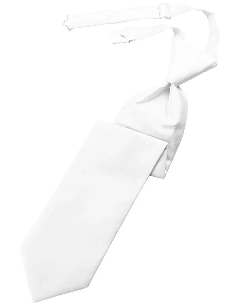 Solid Twill Kids Necktie by Tux-USA