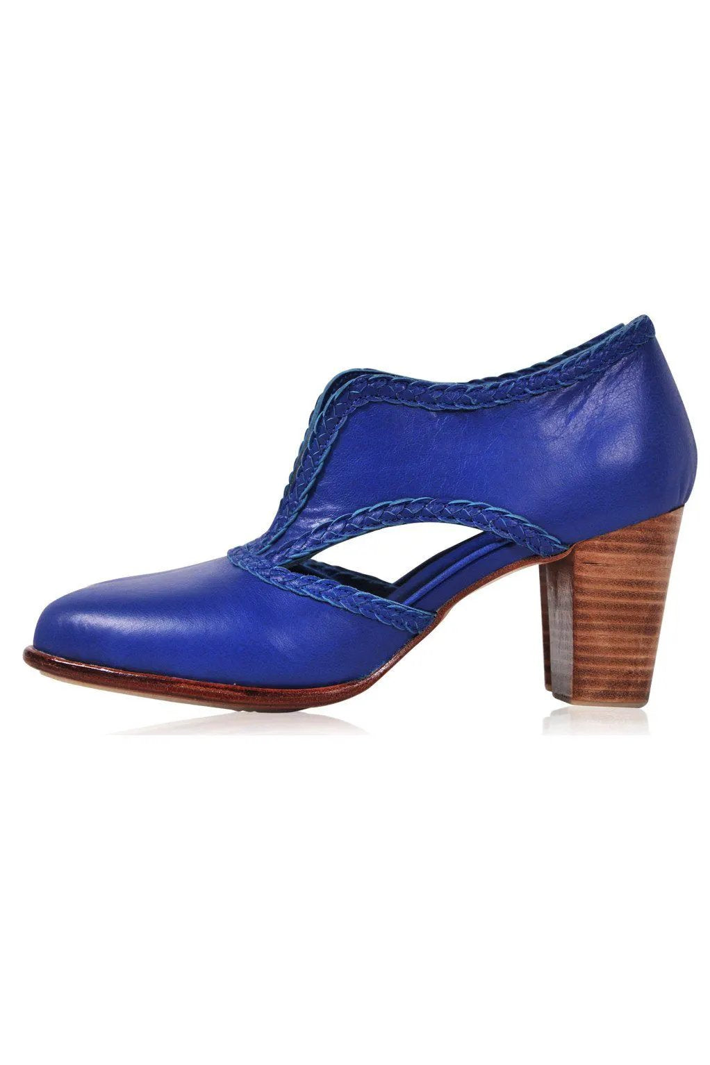 Spirit Walker Leather Heel Booties by Local