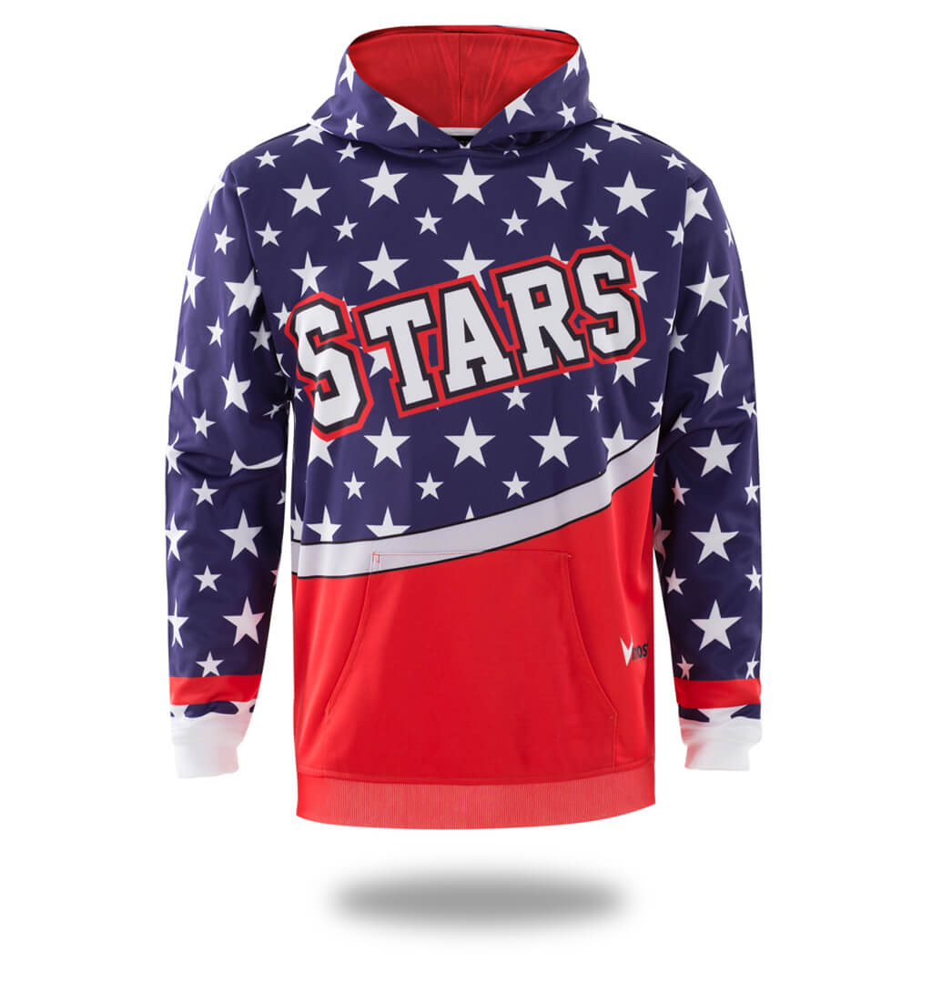 Stars Baseball Champion Pullover Hoodie-0