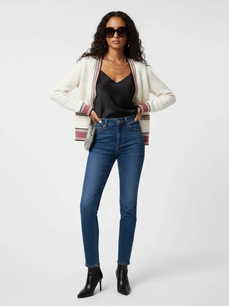 Striped Knit Cardigan, Greenwich Village | Women - BYMANYC ® New York by BYMANYC ® New York