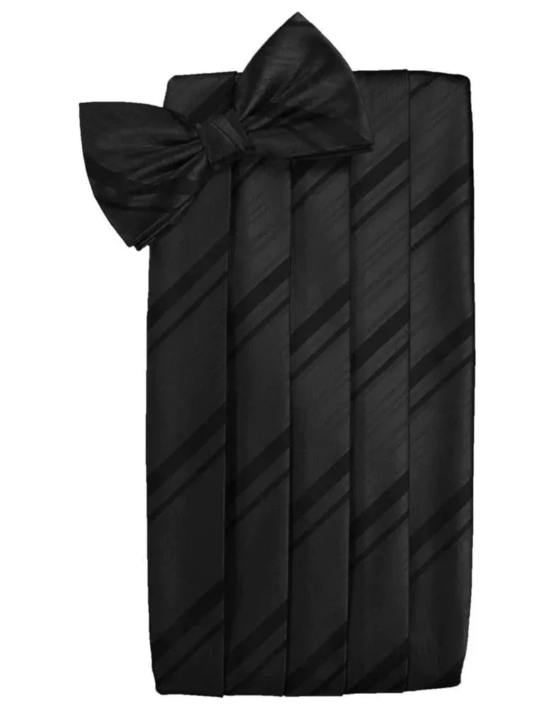 Kids Striped Satin Cummerbund by Tux-USA