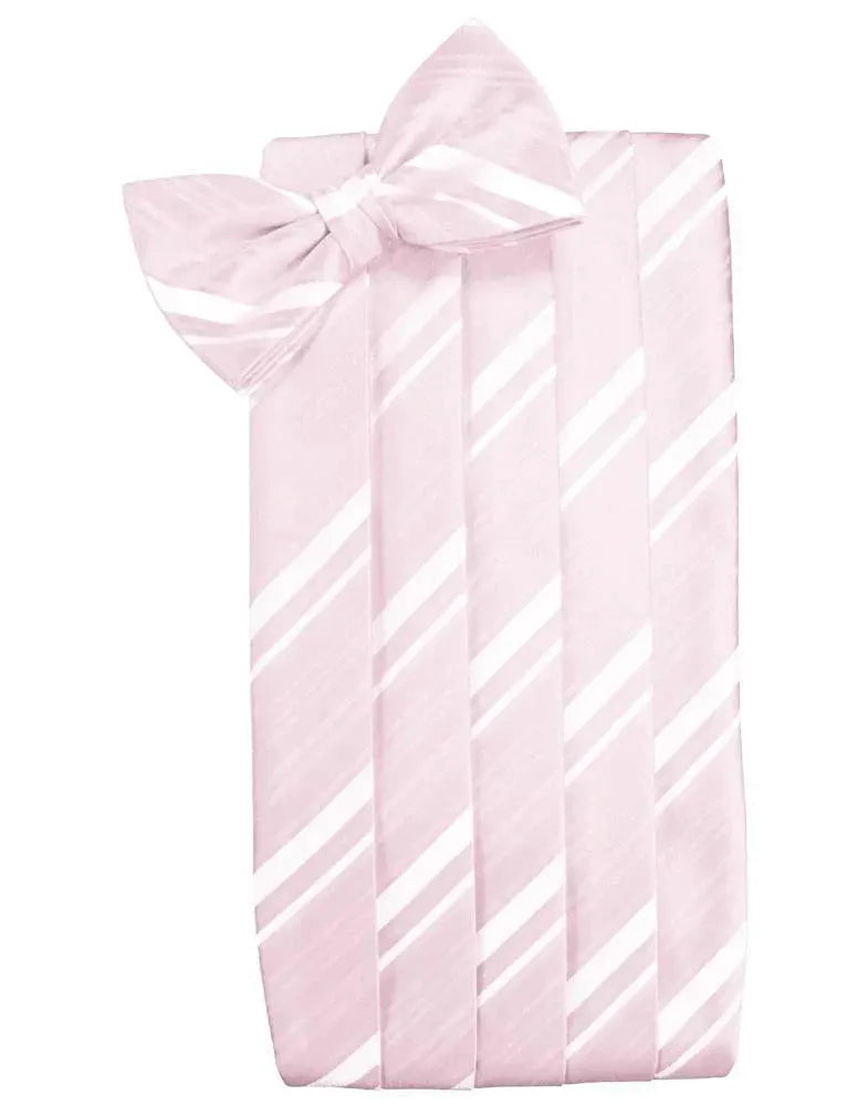 Kids Striped Satin Cummerbund by Tux-USA