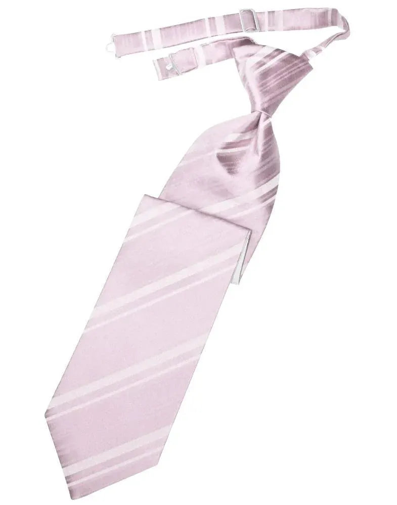 Striped Satin Kids Necktie by Tux-USA