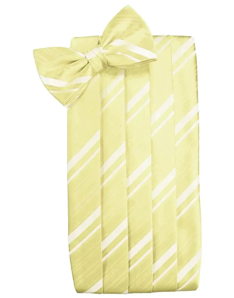 Kids Striped Satin Cummerbund by Tux-USA