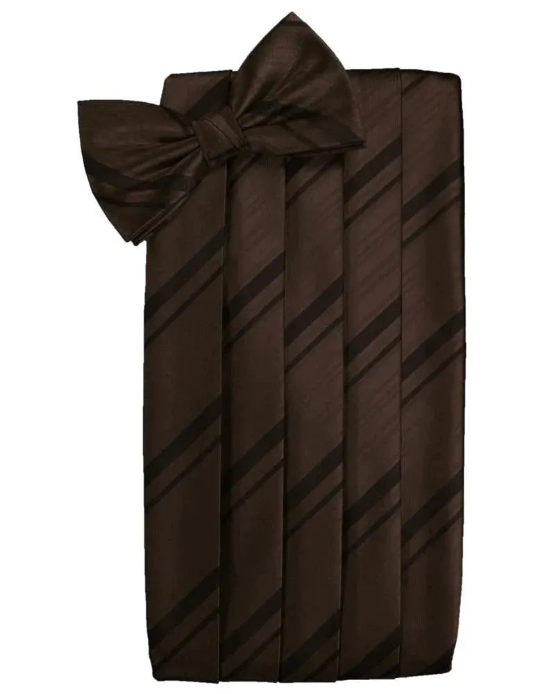 Kids Striped Satin Cummerbund by Tux-USA