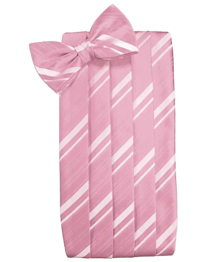 Kids Striped Satin Cummerbund by Tux-USA