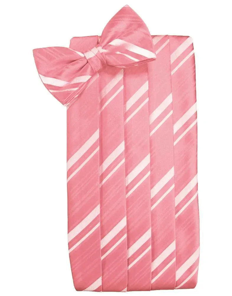 Kids Striped Satin Cummerbund by Tux-USA