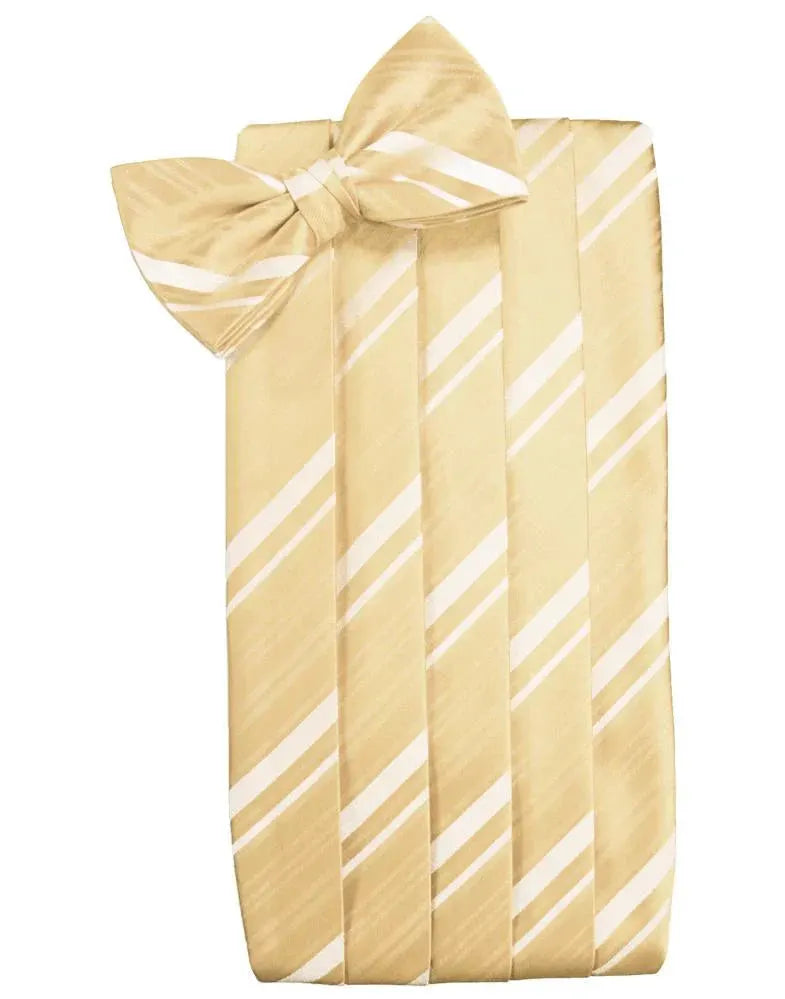 Kids Striped Satin Cummerbund by Tux-USA
