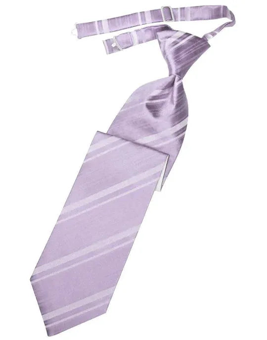 Striped Satin Kids Necktie by Tux-USA